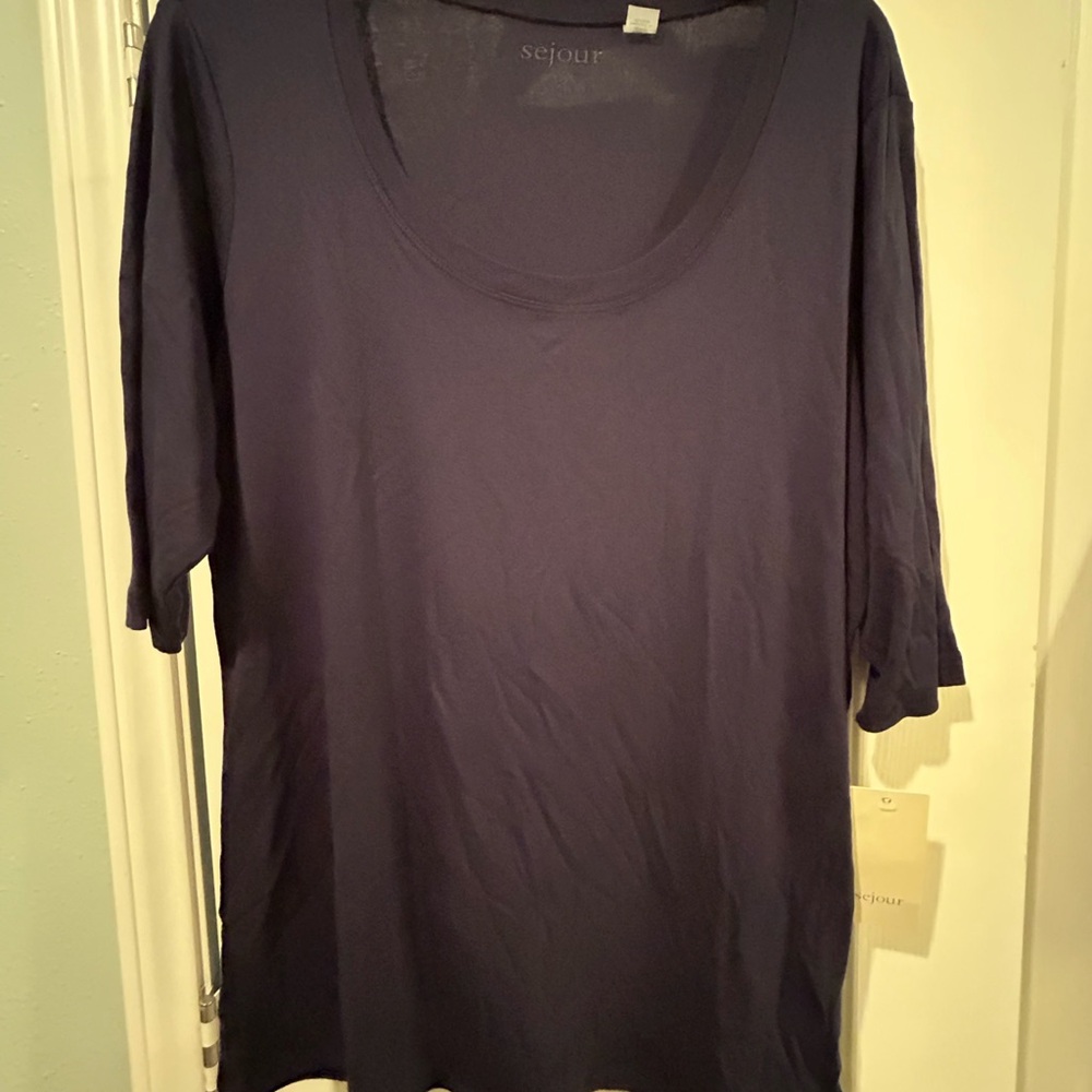 Sejour Deep Blue Top